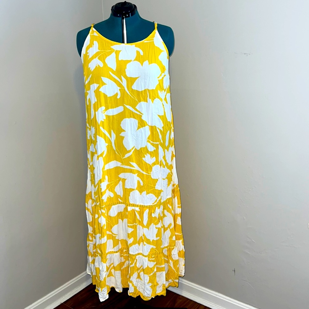 Tiered Summer Maxi Dress, 1X